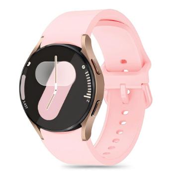 Tech-Protect Silicone remienok na Samsung Galaxy Watch 4 / 5 / 5 Pro / 6 / 7 / FE, baby pink