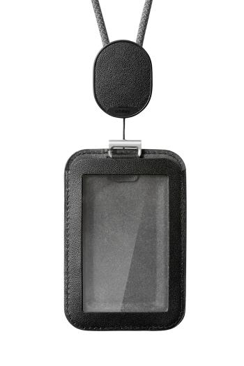 Puzdro na identifikačnú kartu so šnúrkou na krk Orbitkey Card Holder Pro 56 x 7 x 0,9 cm čierna farba