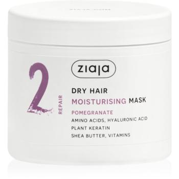 Ziaja Plant Essentials Pomegranate hydratačná maska na vlasy pre suché vlasy 350 ml
