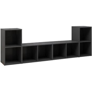 SHUMEE 4 ks sivá, 72 × 35 × 36,5 cm (3079972)