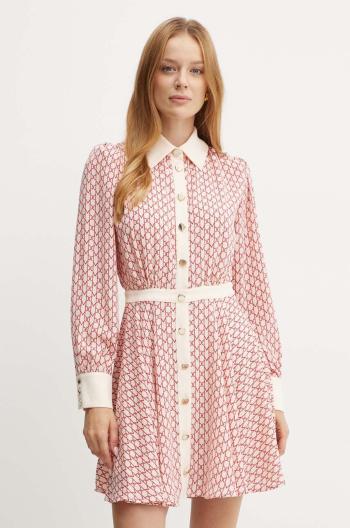 Šaty Marciano Guess EDITH béžová farba, mini, áčkový strih, 4YGK35 7142A