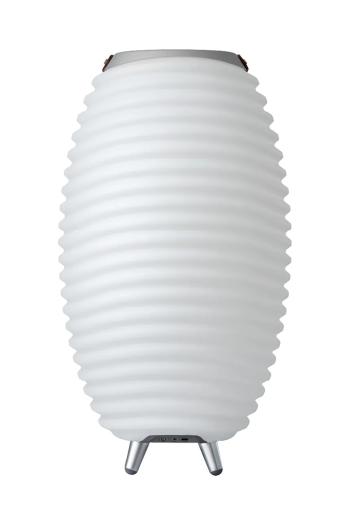 Led lampa s reproduktorom a úložným priestorom Kooduu Synergy 50 biela farba