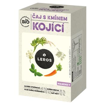 LEROS Čaj dojčiaci s rascou 20 sáčkov BIO