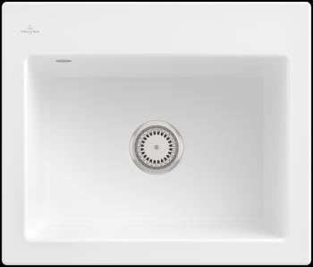 VILLEROY & BOCH VILLEROY & BOCH - Keramický drez Villeroy &amp; Boch Subway 60 S, 330901RW, Stone White 330901RW