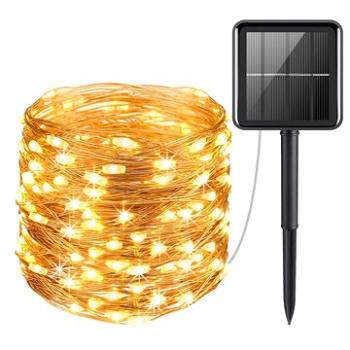 LEDSolar 100 vianočná solárna reťaz teplá biela, iPRO, 2 W, teplá biela (8595654701639)
