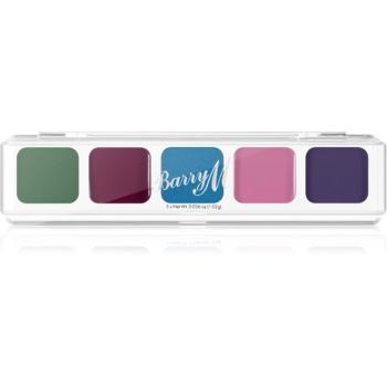 Barry M Mini Palette krémové tiene odtieň The Jewels 5,1 g