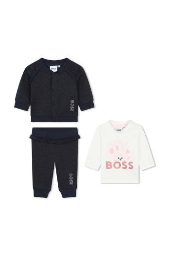 Sada pre bábätká BOSS tmavomodrá farba, J51090