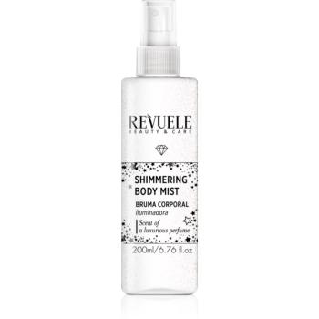 Revuele Shimmering Body Mist rozjasňujúca hmla na telo odtieň Silver 200 ml