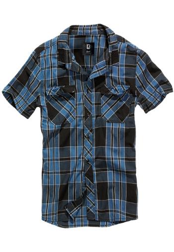 Brandit Roadstar Shirt indigo checked - 4XL