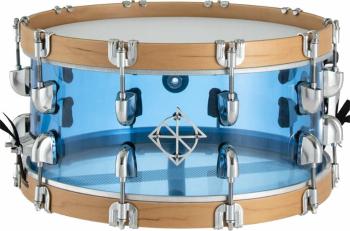 Dixon PDSCST654ACB 14" See-Through Blue Snare bubon