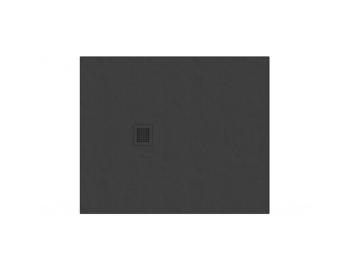 Sprchová vanička obdĺžniková Ravak Slate Pro 100x90 cm liaty mramor čierna XA03A733010