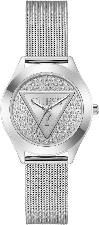 Guess Ladies Silver Tone Analog Watch GW0835L1