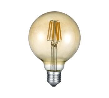 LED žiarovka Trio Globe amber 986-6790
