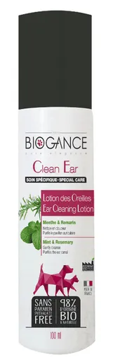 BIOGANCE Clean Ears Lotion na čistenie uší pre psy a mačky 100ml