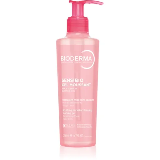Bioderma Sensibio Gel Moussant jemný upokojujúci čistiaci a odličovací gél 200 ml