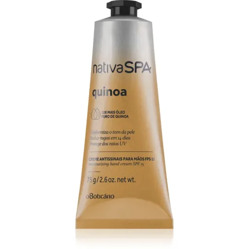 oBoticário Nativa SPA Quinoa hydratačný krém na ruky SPF 15 75 g
