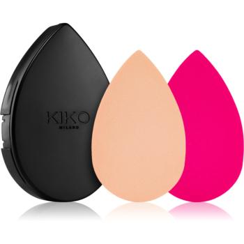 KIKO Milano Beauty Duo hubka na make-up 2ks s puzdrom 2 ks