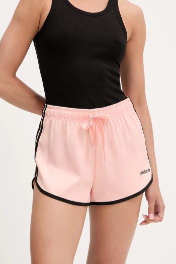 Šortky adidas Originals Sprinter Shorts oranžová farba, s nášivkou, vysoký pás, JN5643
