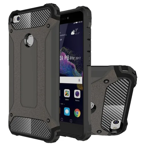 TOUGH Ochranný kryt Huawei P9 Lite 2017 šedý