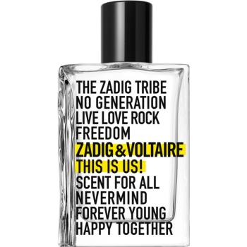 Zadig & Voltaire THIS IS US! toaletná voda unisex 50 ml