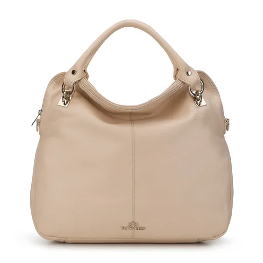 Zaoblená kožená kabelka Wittchen  95-4E-016-9