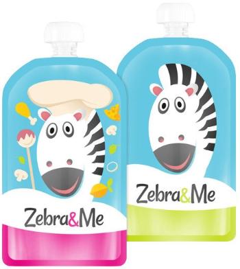 ZEBRA&ME kapsičky na opakované použitie Kuchár + zebra 2 ks