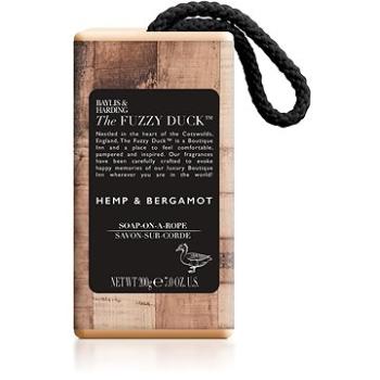 BAYLIS & HARDING Mydlo na šnúrke – The Fuzzy Duck Mens Hemp & Bergamot 200 g (017854106932)