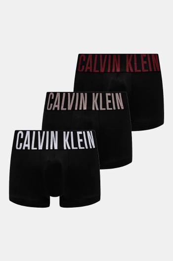 Boxerky Calvin Klein Underwear 3-pak pánske, čierna farba, 000NB3611A