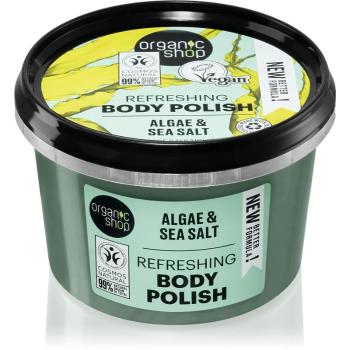 Organic Shop Algae & Sea Salt telový peeling 250 ml