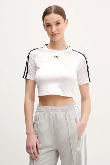 Tričko adidas Originals Teamgeist dámske, biela farba, JD0269