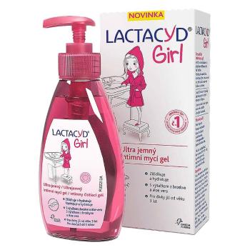 LACTACYD Girl ultra jemný intímny umývací gél 200 ml, poškodený obal