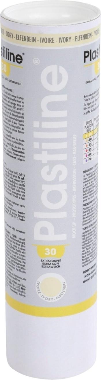 Plastiline Plasticine Hardness Profesionálna modelovacia hmota Ivory 1 kg