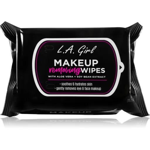 L.A. Girl Cosmetics Makeup Removing Wipes odličovacie obrúsky na make-up 30 ks