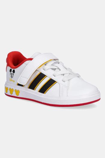 Detské tenisky adidas GRAND COURT MICKEY biela farba, JQ8067