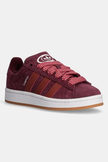 Detské tenisky adidas Originals CAMPUS 00s bordová farba, JP7622