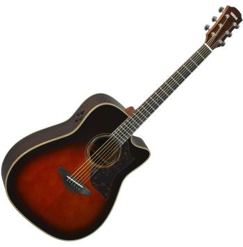 Yamaha A3R-ARE Tabacco Brown Sunburst Elektroakustická gitara Dreadnought