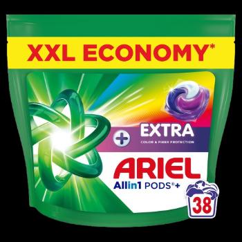 ARIEL Allin1 PODS+, Extra color & fiber protection, kapsule na pranie 38 ks