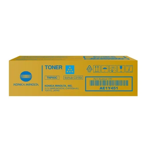Konica Minolta TNP-92C AE1Y450 azúrový (cyan) originálny toner