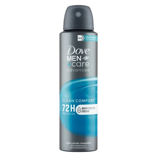DOVE Men + Care Advanced Clean Comfort Antiperspirant sprej 150 ml