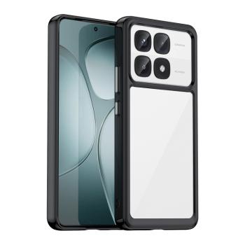 CRYSTAL Ochranný obal pre Xiaomi 14T Pro čierny