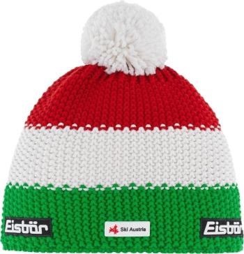 Eisbär Star Pompon SKA Beanie Green/White/Red UNI Čiapka