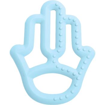 Minikoioi Teether Silicone hryzadielko 3m+ Blue 1 ks