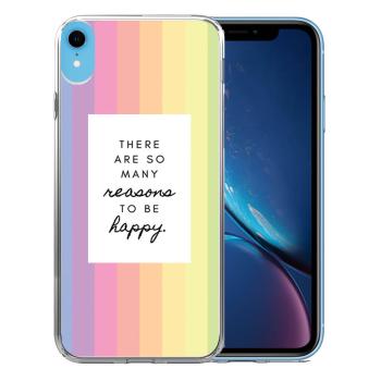 MY ART Ochranný kryt Apple iPhone XR REASONS (040)