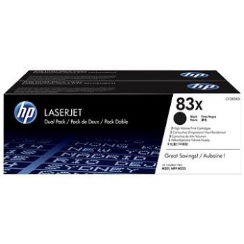 HP CF283XD č. 83X 2-pack čierny