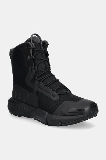 Topánky Under Armour Charged Valsetz dámske, čierna farba, jemne zateplené, 3027386