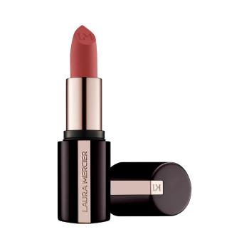 Laura Mercier Vyhladzujúci matný rúž Caviar (Smoothing Matte Lipstick) 3,8 g 668 Rose Crepe