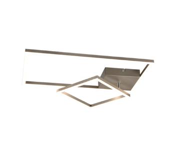 LED stropné osvetlenie Reality Padella nikel R62642407