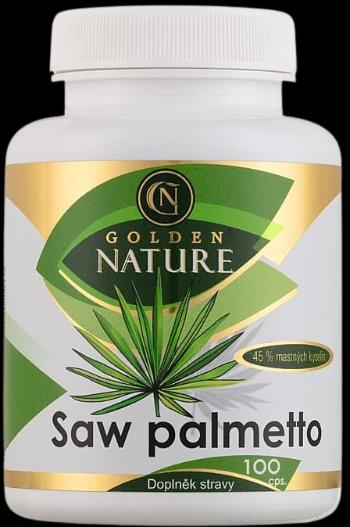 GOLDEN NATURE Saw Palmetto 45% mastných kyselín 100 kapsúl