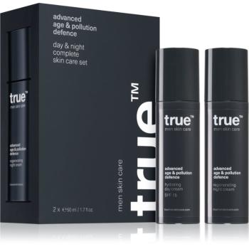 true men skin care Day & night complete skin care set sada pre starostlivosť o pleť na deň aj noc pre mužov