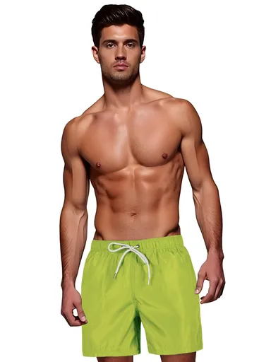 Pánske svetlozelené kraťasy Dstreet SX2533